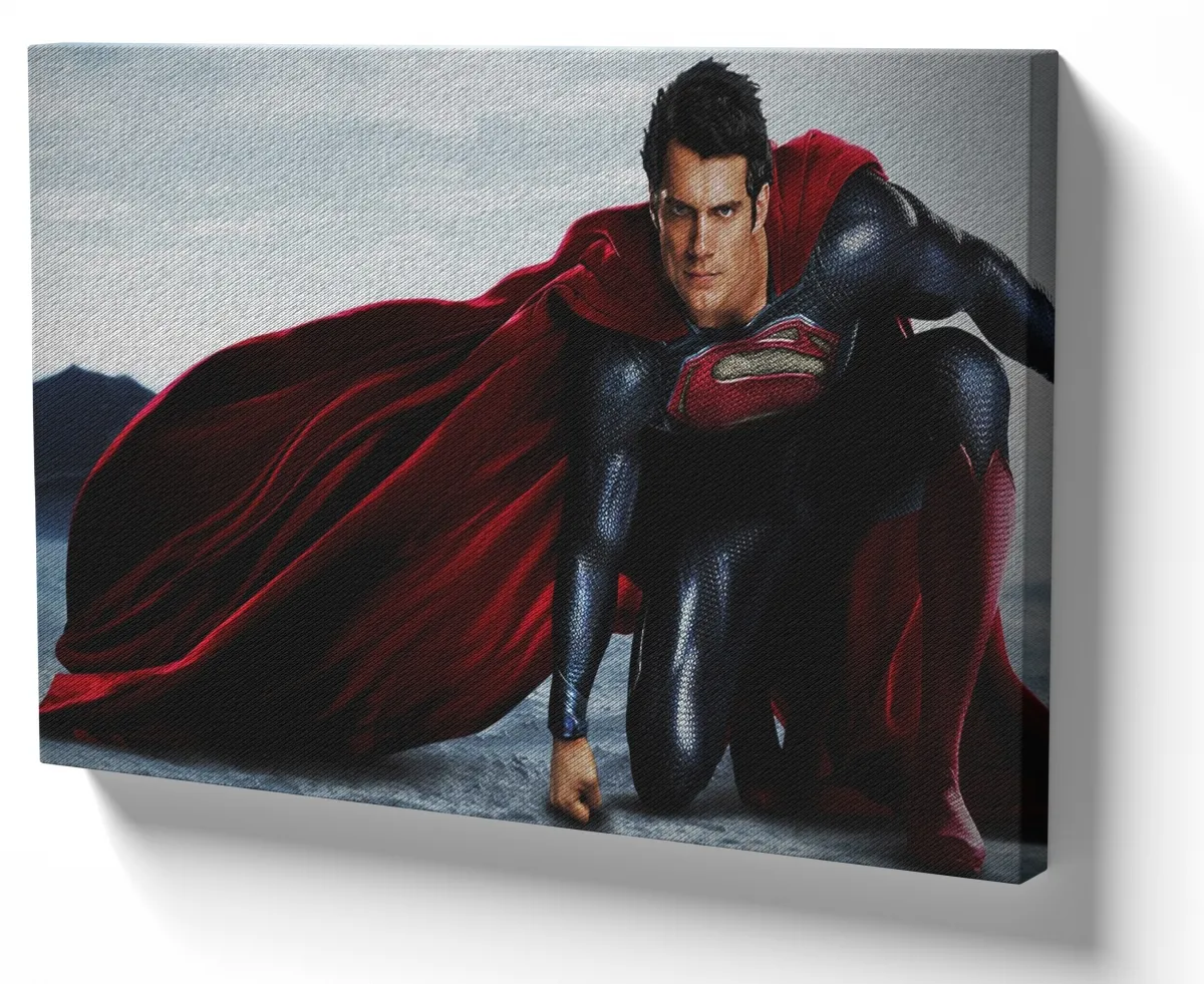 Azulejo decorativo personalizado parede ou mesa Superman Clark