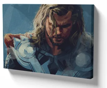 Azulejo decorativo personalizado parede ou mesa Thor desenho