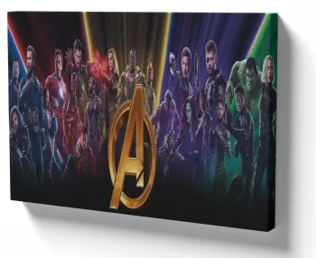 Azulejo decorativo personalizado parede ou mesa Vingadores Guerra Infinita