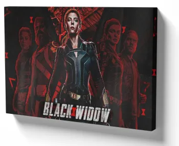 Azulejo decorativo personalizado parede ou mesa Viúva Negra filme