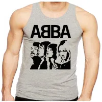 Camiseta Regata adulto ou infantil Abba banda rock antiga - Foto 2