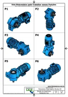Motoredutor Engrenagens Hibridas com Motor de 3cv e 97rpm Weg Cestari NA - Foto 6