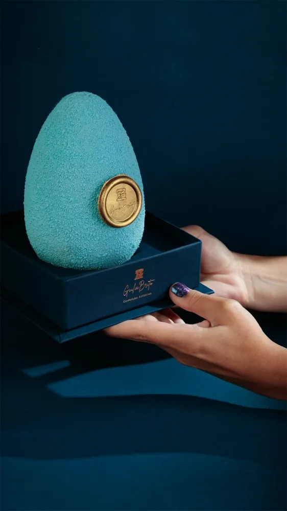 Mini bolo Cx. para ovo em Pé de 350 a 500 grs - 13,0 x 13,0 x 18,0