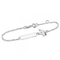 Pulseira de prata 925 infantil - 240754