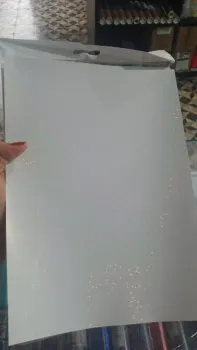 PAPEL FOTOGRAFICO PLASTICO PVC ADESIVO CONFETE 3D A4 130G 20F - Foto 2