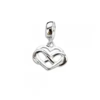 Berloque de Prata 950 - Coração Infinito - 251838