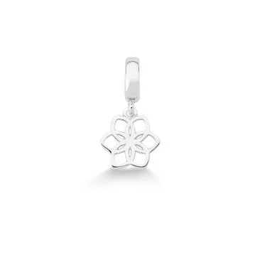 Berloque de Prata alta - Flor da Vida - 251880
