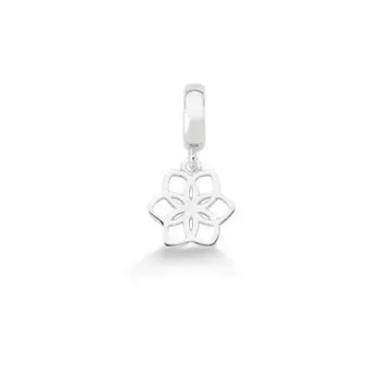 Berloque de Prata alta - Flor da Vida - 251880