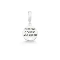 Berloque de Prata 950 -Mantra - 251912