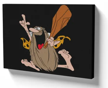 Azulejo decorativo personalizado parede ou mesa Capitão caverna Heroi antigo