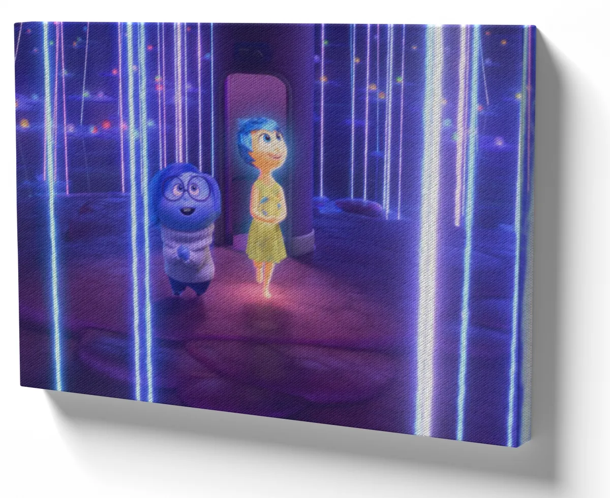 Azulejo decorativo personalizado parede ou mesa Divertidamente Alegria e Tristeza Imagem