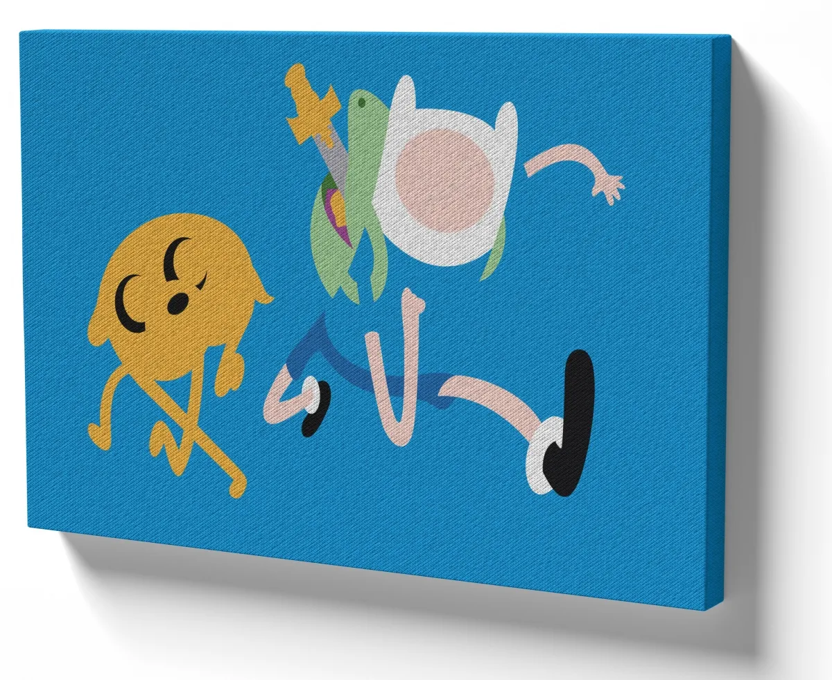 Azulejo decorativo personalizado parede ou mesa Hora da Aventura