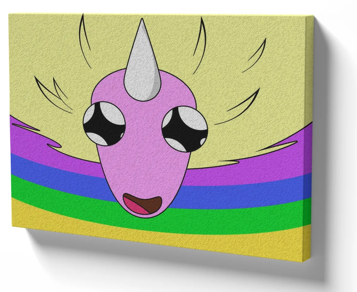 Azulejo decorativo personalizado parede ou mesa Lady Íris Hora da Aventura