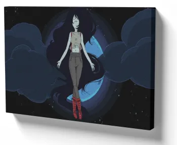 Azulejo decorativo personalizado parede ou mesa Marceline Hora da Aventura