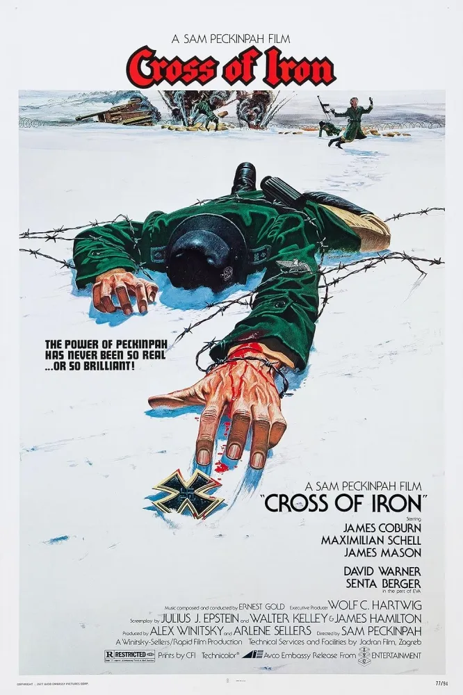A Cruz de Ferro (1977) Sam Peckinpah DVD - legendas em português Imagem