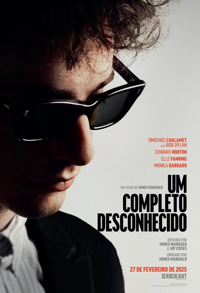 Um Completo Desconhecido (2024) James Mangold DVD - legendas em português