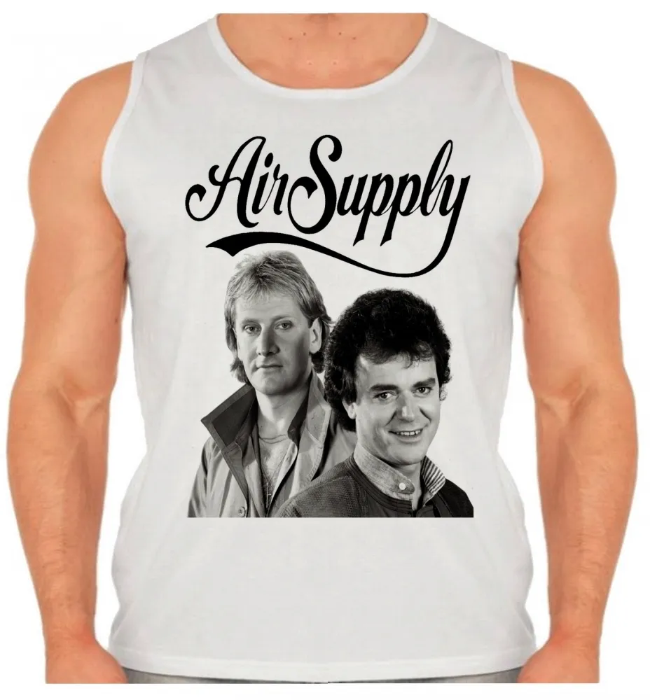 Camiseta Regata adulto ou infantil Airsupply banda rock antiga Imagem