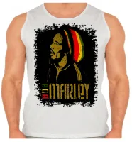 Camiseta Regata adulto ou infantil Boa Marley reggae - Foto 2