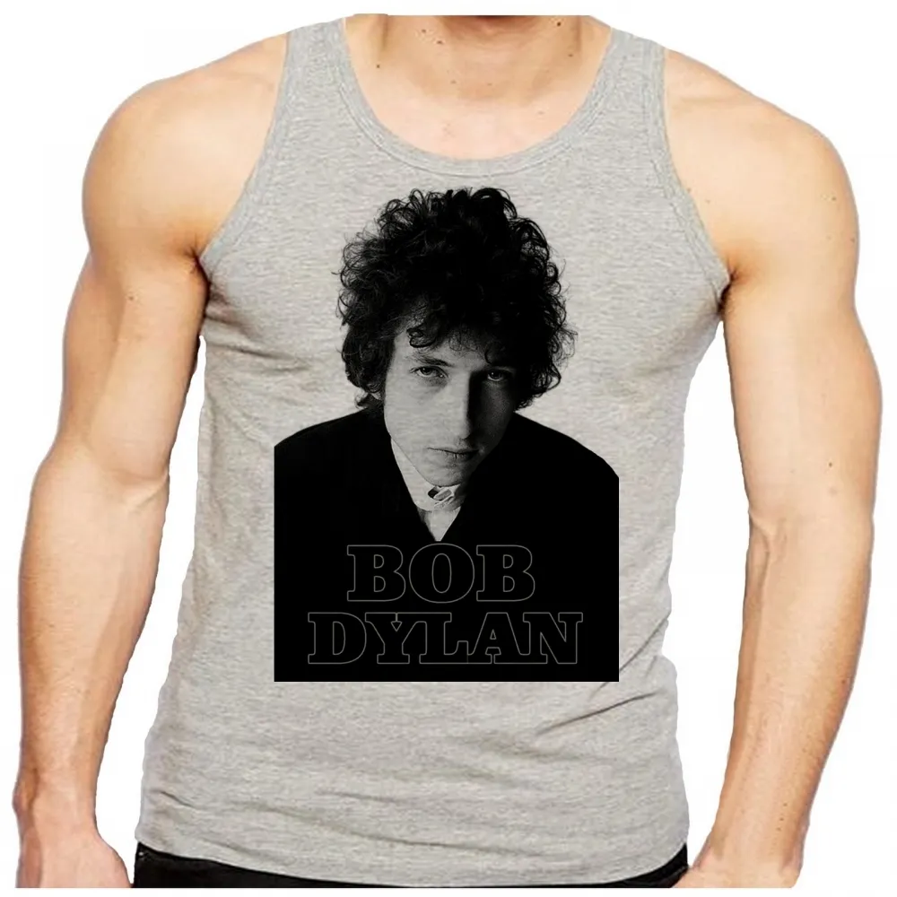 Camiseta Regata adulto ou infantil Bob Dylan musica rock antigo