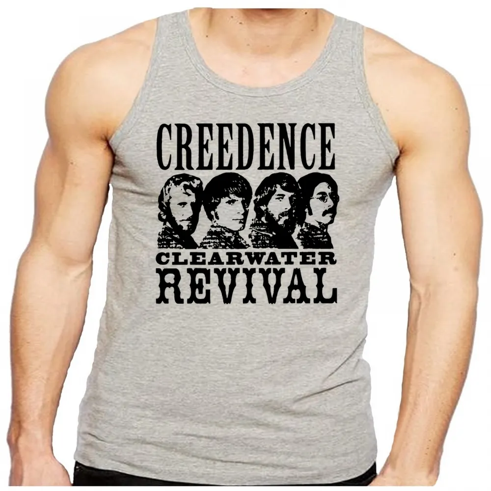 Camiseta Regata adulto ou infantil creedence banda rock antiga Imagem