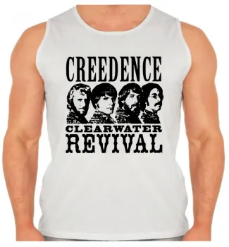 Camiseta Regata adulto ou infantil creedence banda rock antiga - Foto 2
