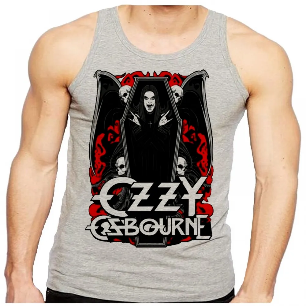 Camiseta Regata adulto ou infantil Ozzy ozbourne rock morcego