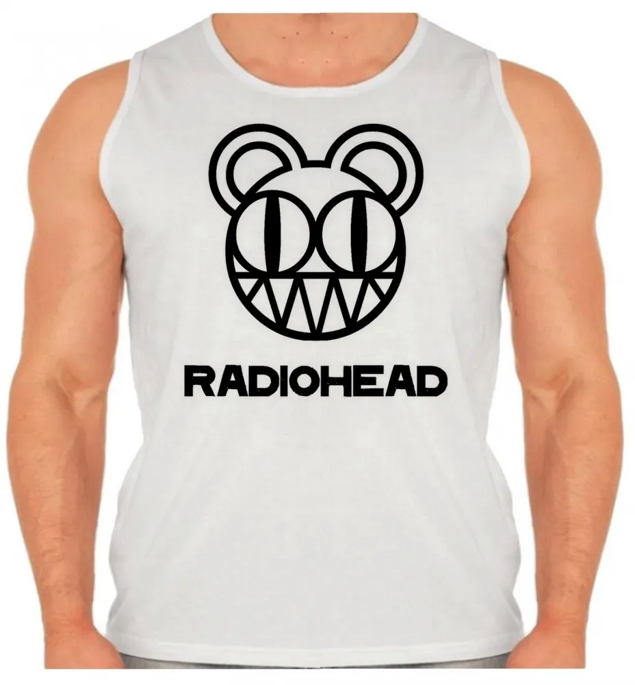Camiseta Regata adulto ou infantil Radiohead creep banda rock