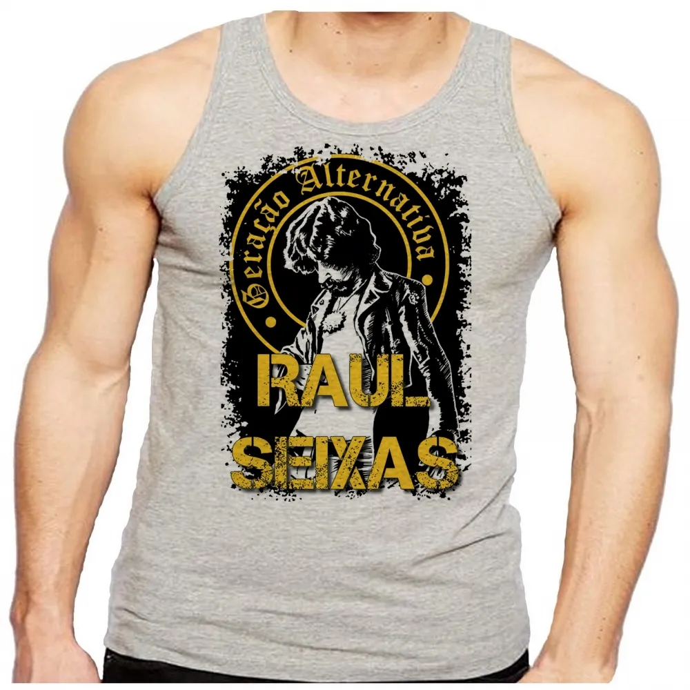 Camiseta Regata adulto ou infantil Raul Seixas rock musica cantor Imagem