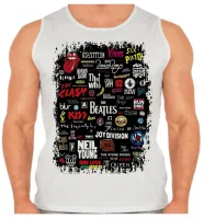 Camiseta Regata adulto ou infantil Rock bandas famosas - Foto 2