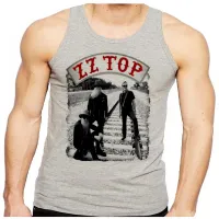 Camiseta Regata adulto ou infantil ZZ top banda rock antiga - Foto 2