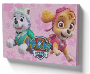 Azulejo decorativo personalizado parede ou mesa Patrulha Canina Everest Skye