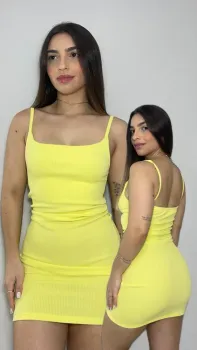 VESTIDO  BÁSICO ANARRUGA CURTO