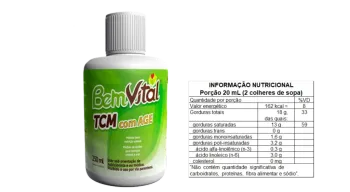 BemVital TCM + AGE 250ml - Suplemento Alimentar de Óleo de Coco para Energia Rápida - Foto 2