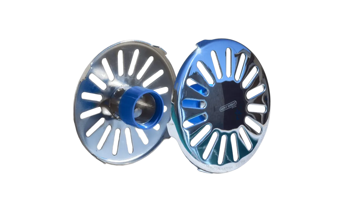 DRENO DE FUNDO VAZADO - ENCAIXE 50mm/60mm - MONT SERRAT