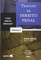 TRATADO DE DIREITO PENAL. PARTE GERAL - VOLUME 1 (PRODUTO USADO - MUITO BOM)