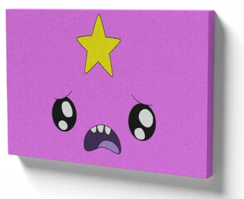 Azulejo decorativo personalizado parede ou mesa Princesa Caroço face hora aventura