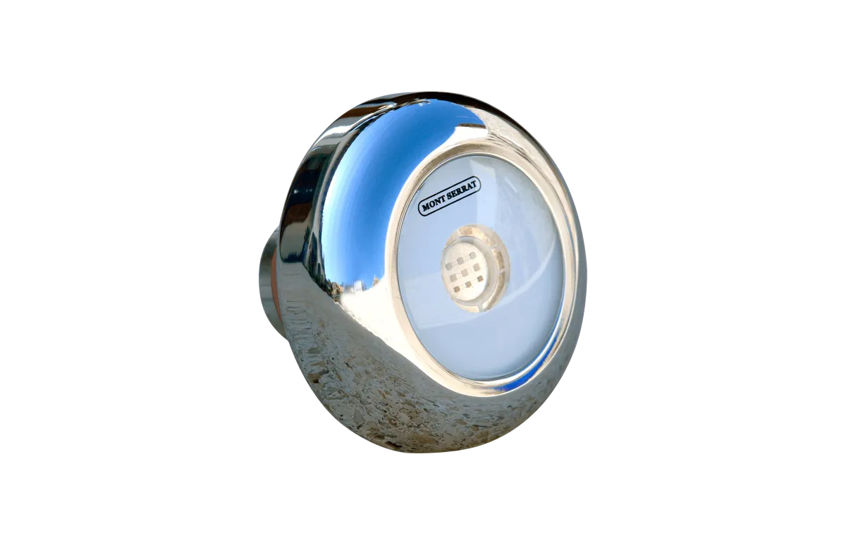 REFLETOR REDONDO MAXX LED MONT SERRAT - 10W RGB INOX 