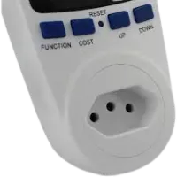 Medidor De Consumo Tomada Bivolt Wattímetro Digital Plug  Kokay - Foto 3