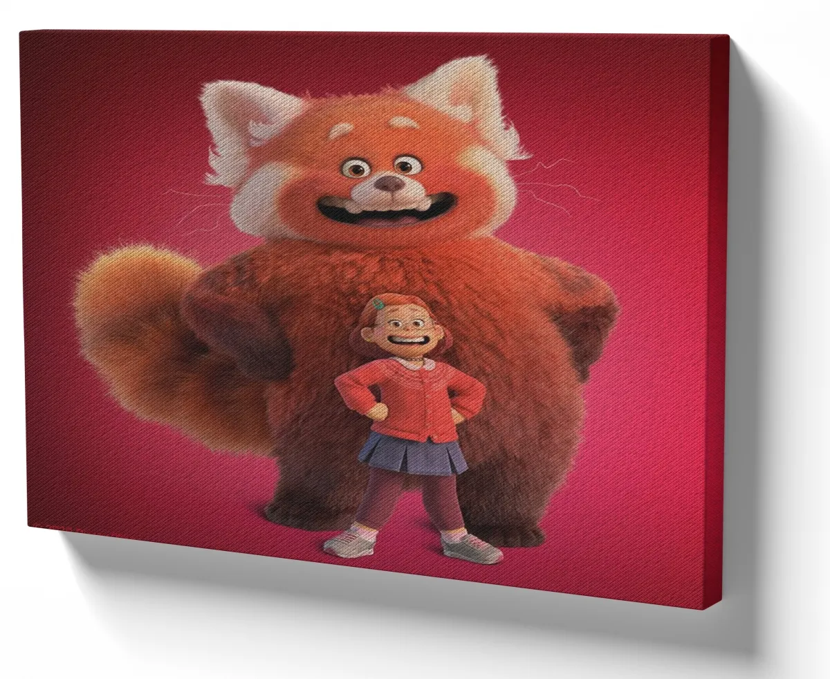 Azulejo decorativo personalizado parede ou mesa Red Disney urso panda Imagem