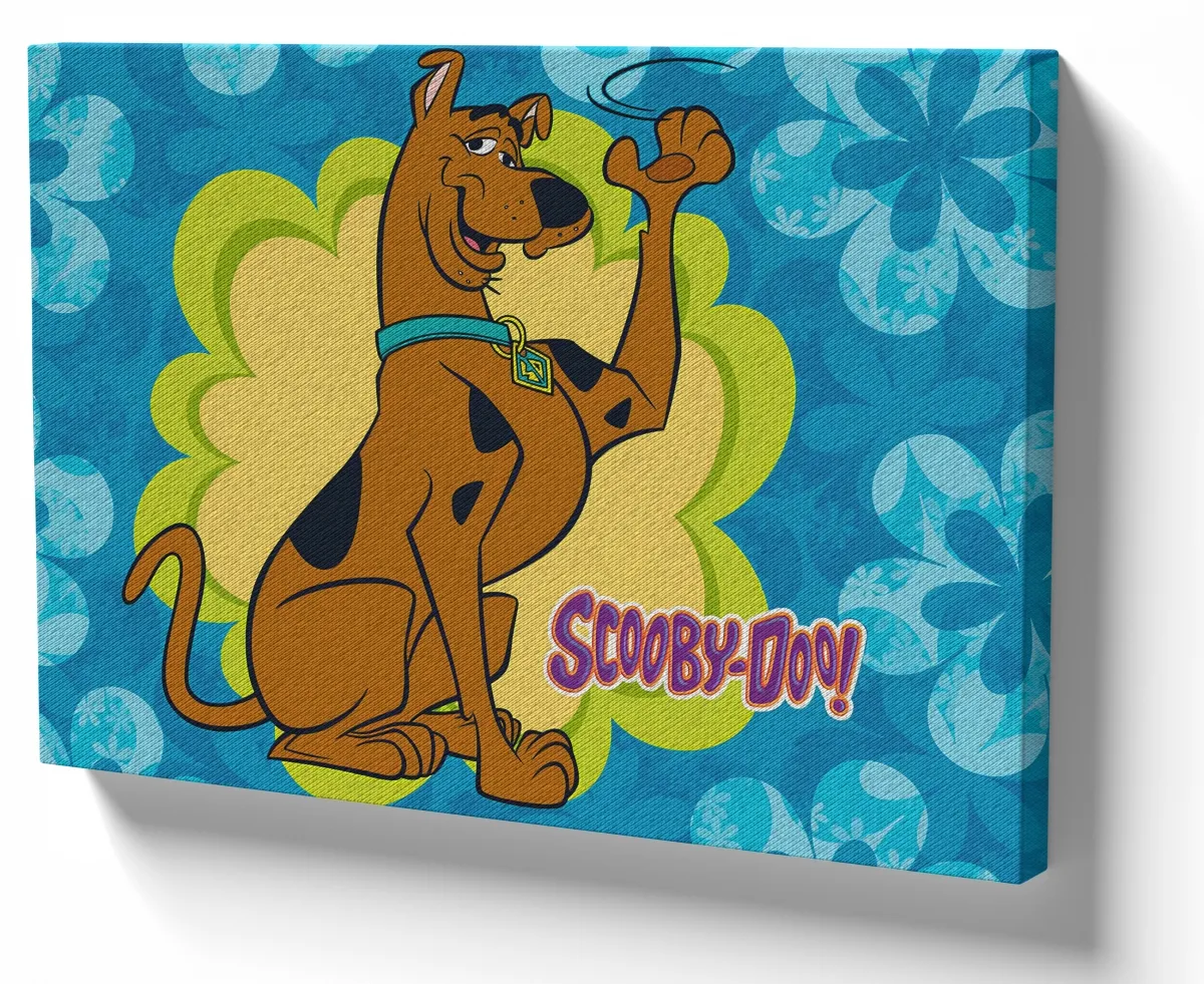 Azulejo decorativo personalizado parede ou mesa Scooby Doo cão