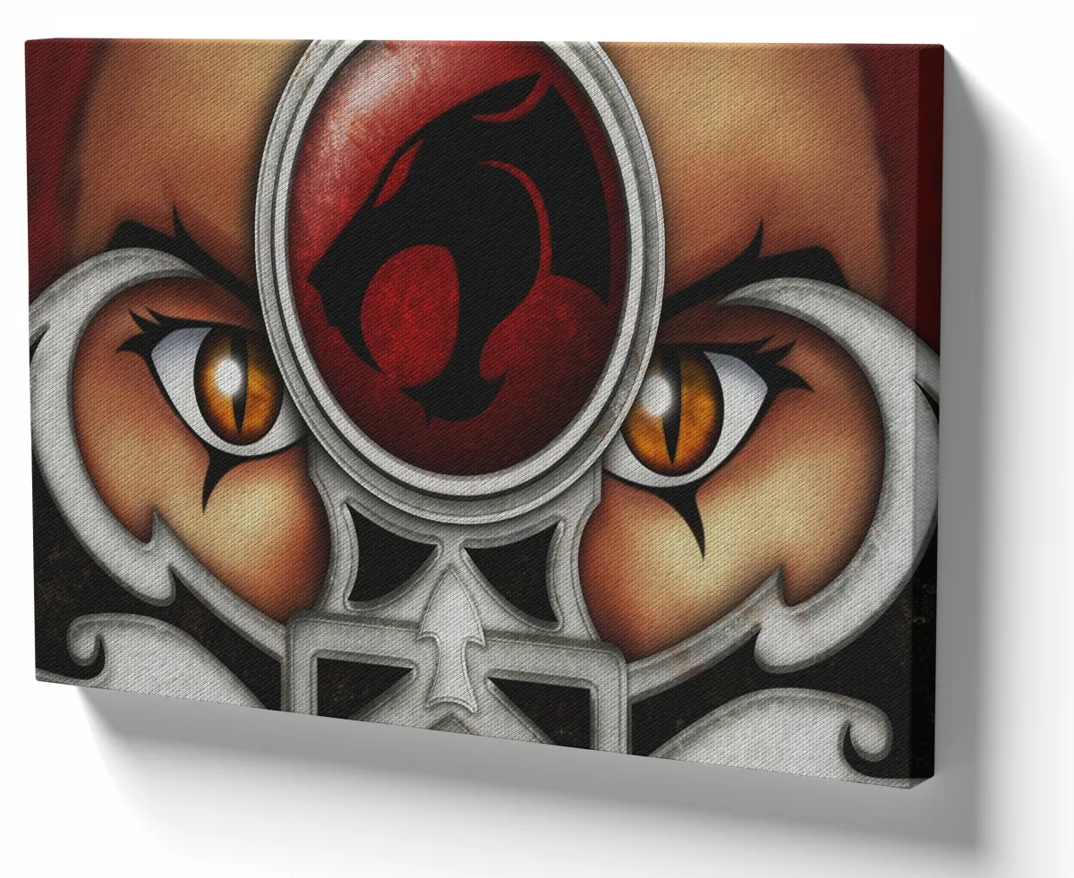 Azulejo decorativo personalizado parede ou mesa Thundercats Lion leão