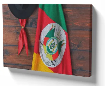 Azulejo decorativo personalizado parede ou mesa Gaúcho Cavalo Crioulo Rio Grande Do Sul Rs