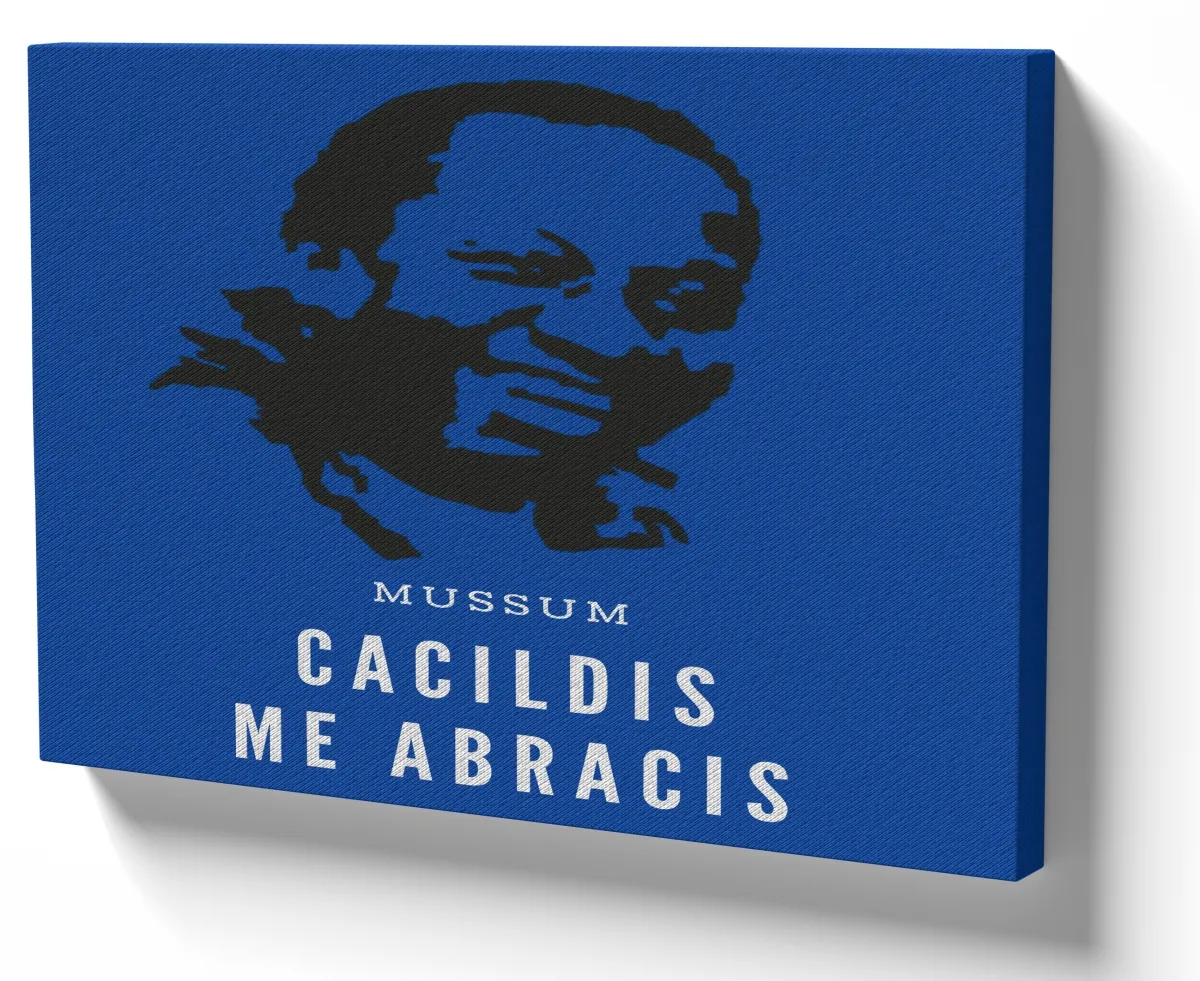 Azulejo decorativo personalizado parede ou mesa Mussum Cacildis Imagem