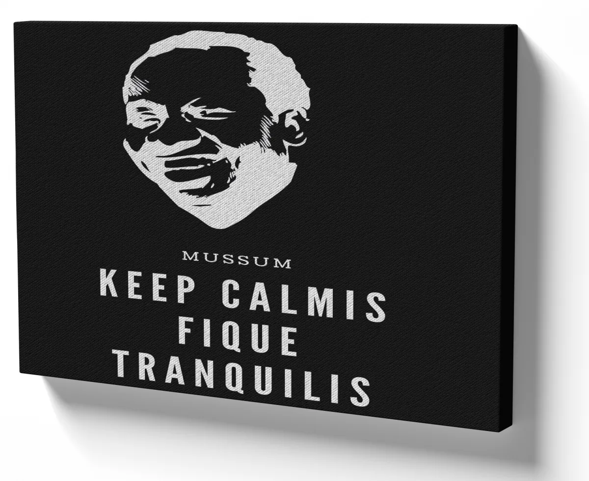 Azulejo decorativo personalizado parede ou mesa Melhor Mussum Tranquilis Imagem