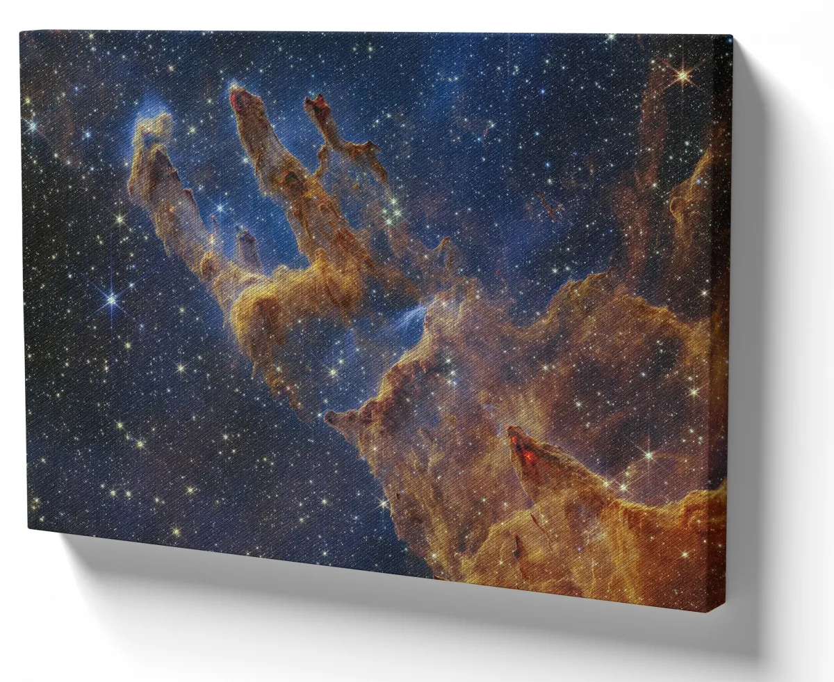 Azulejo decorativo personalizado parede ou mesa Pilares da Criação