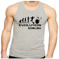 Camiseta Regata adulto ou infantil Boliche bolão jogador evolução - Foto 2