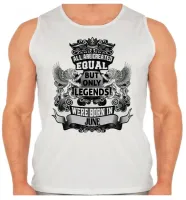 Camiseta Regata adulto ou infantil Junho Aniversário Melhores nasceram - Foto 2