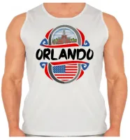 Camiseta Regata adulto ou infantil Orlando Florida Estados unidos - Foto 2