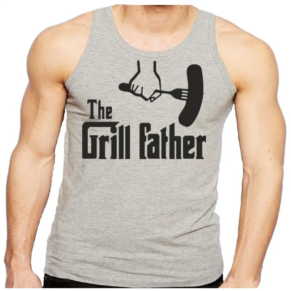 Camiseta Regata adulto ou infantil Pai churrasco assador churrasqueira Imagem