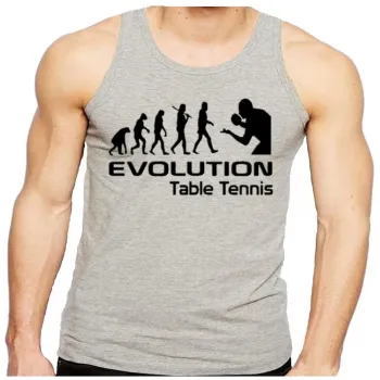 Camiseta Regata adulto ou infantil Ping pong tenis de mesa jogador